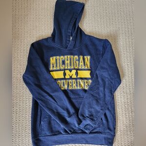 Youth XL Michigan Wolverines Hooded Sweatshirt